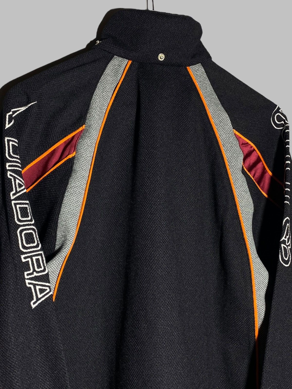 Diadora × Vintage Vintage 90s AS Roma Diadora Full Zip Top Stylish Sportwear Size US S / EU 44-46 / 1 - 19 Thumbnail