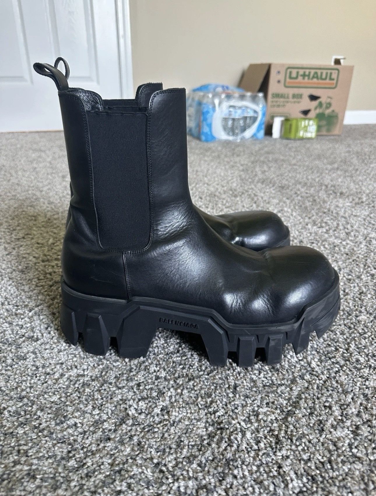 Balenciaga Bulldozer Harness Boots | Saks Fifth Avenue balenciaga