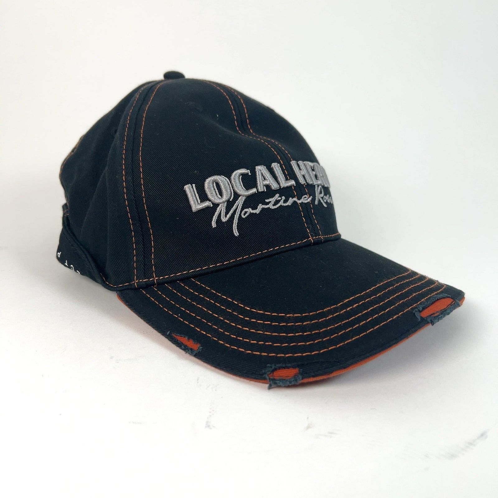 Martine Rose Martine Rose 'Local Hero' Roll Back Graphic Hat Size ONE SIZE - 1 Thumbnail