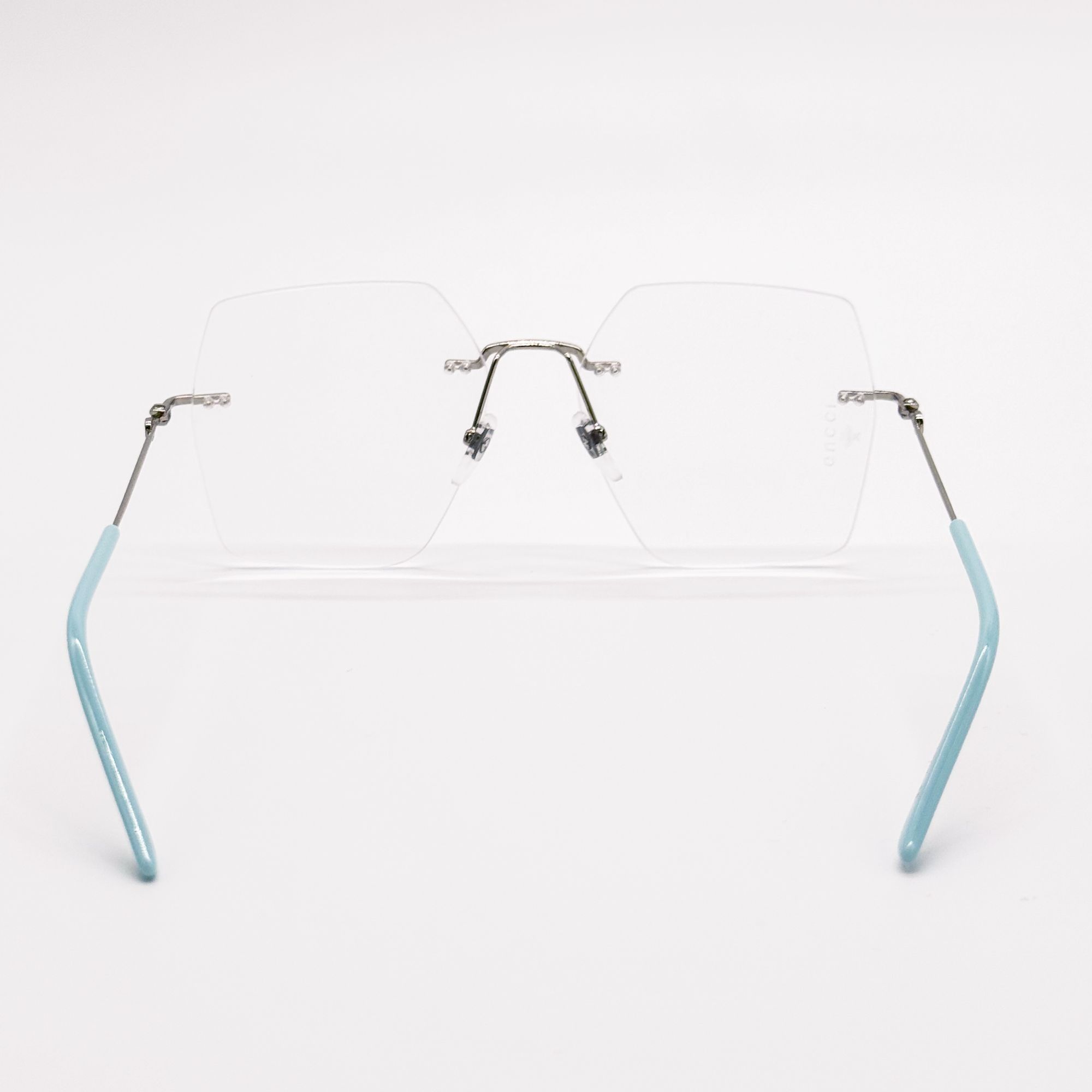 Gucci NEW GG0683O 002 GUCCI SQUARE SILVER WOMEN EYEGLASSES GUCCI Size ONE SIZE - 9 Thumbnail