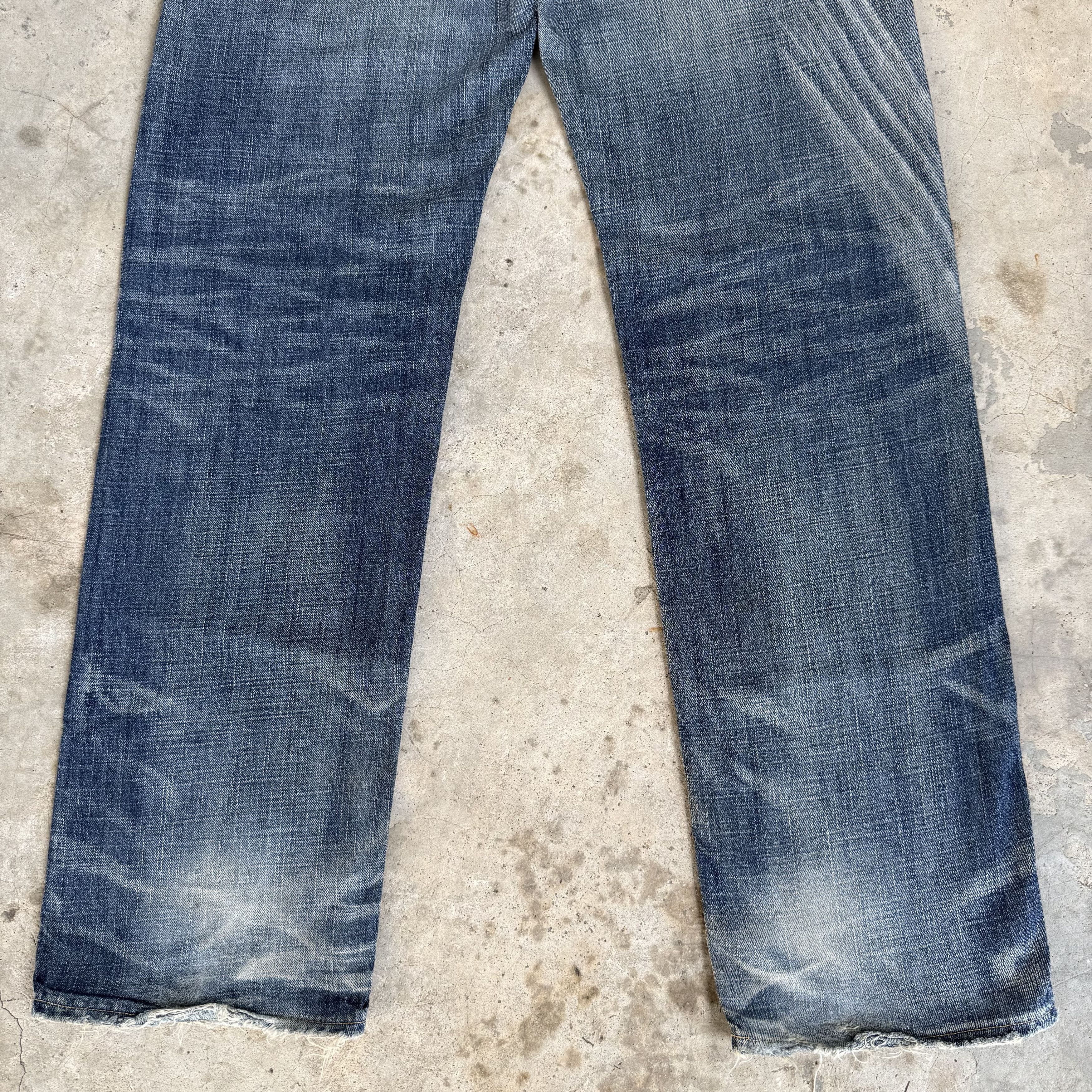 Levi's Vintage Clothing Vintage Levi's 553 Stone Wash Faded Denim Jeans Size US 33 - 9 Thumbnail