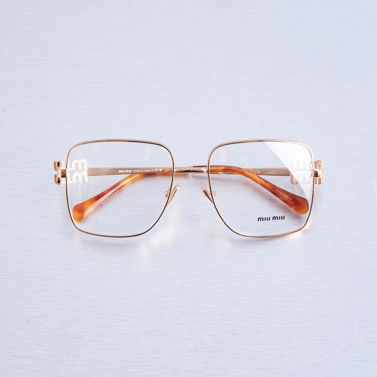 Miu Miu MIU MIU 0MU 51XV ZVF1O1 GLASSES Size ONE SIZE - 7 Thumbnail