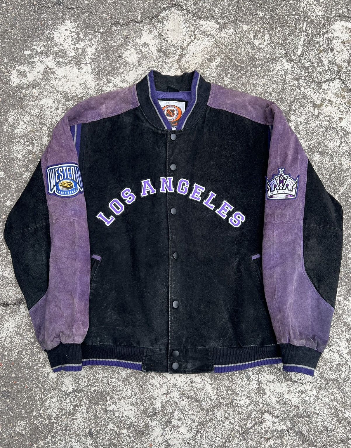NFL × Vintage Vintage Purple 🏒NFL 🏒KINGS Bomber Size US XXL / EU 58 / 5 - 2 Thumbnail