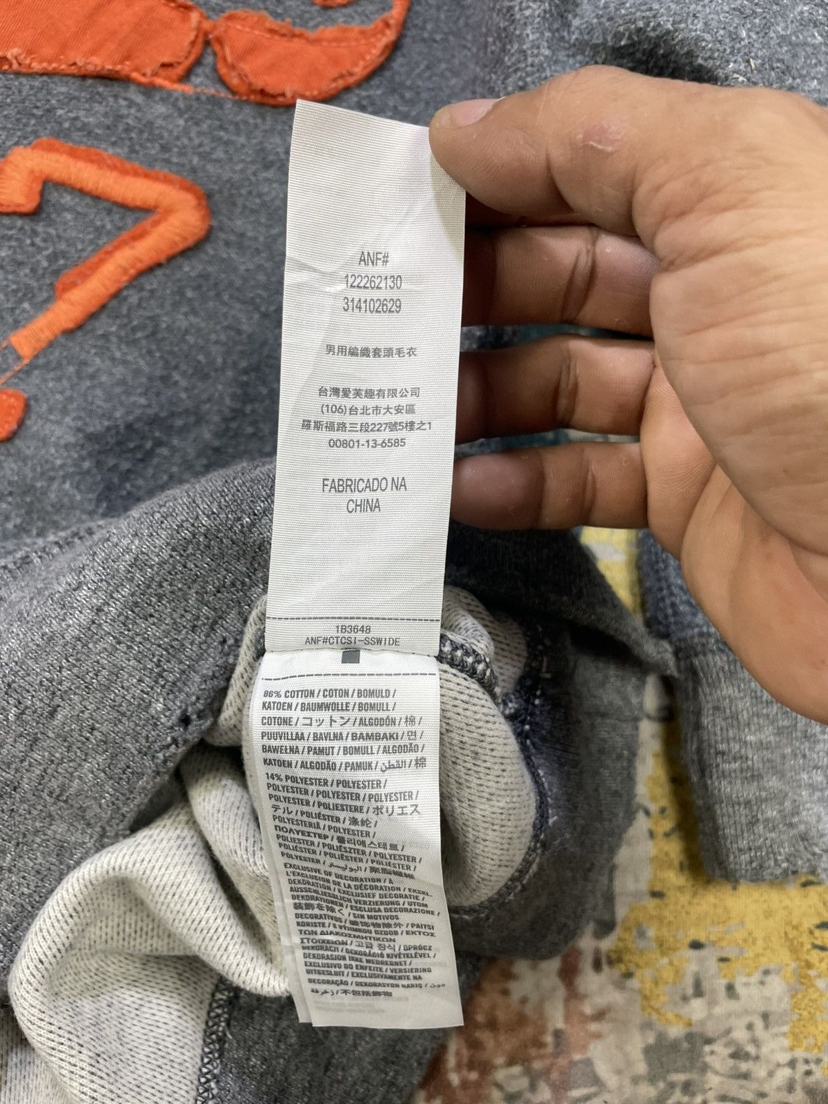 Abercrombie & Fitch Abercrombie & Fitch Muscle Logo Sweatshirt Size US S / EU 44-46 / 1 - 15 Thumbnail