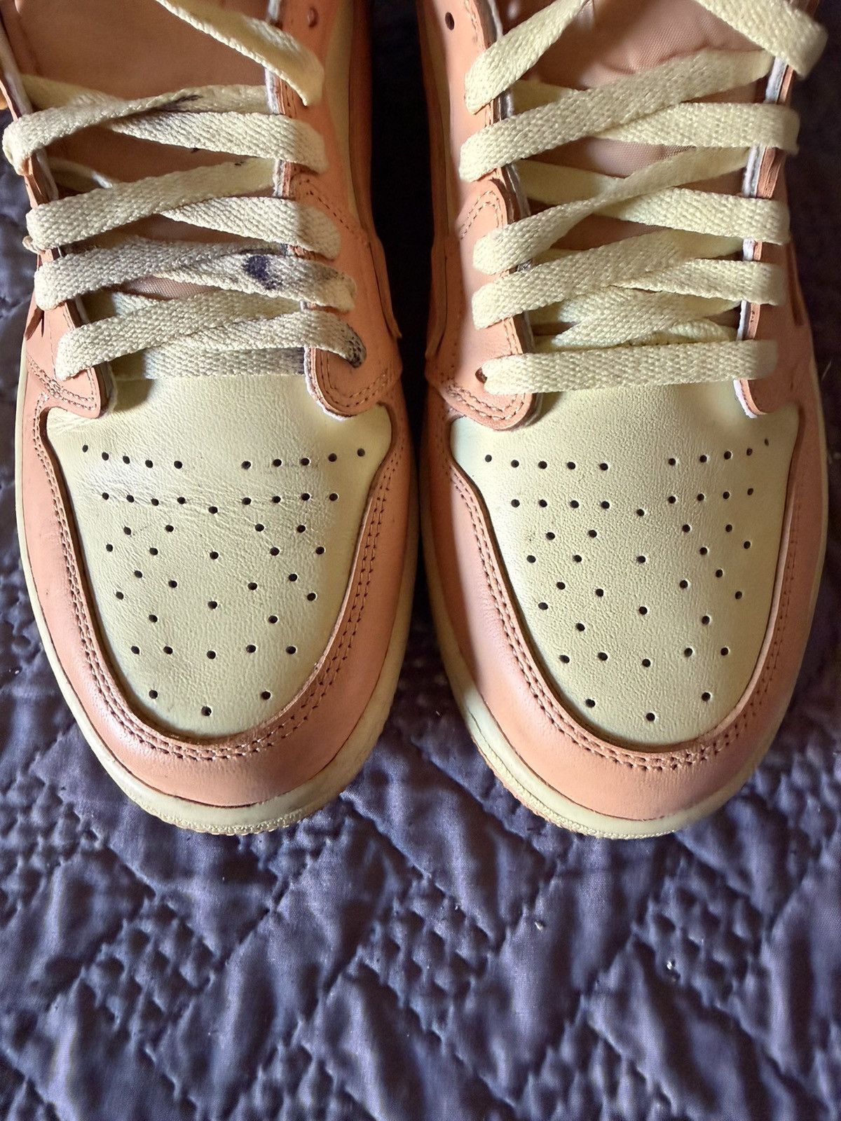 Reves Paris Air Kiy RARE Peach Pink Tan Orange Idk Size US 11 / EU 44 - 4 Thumbnail