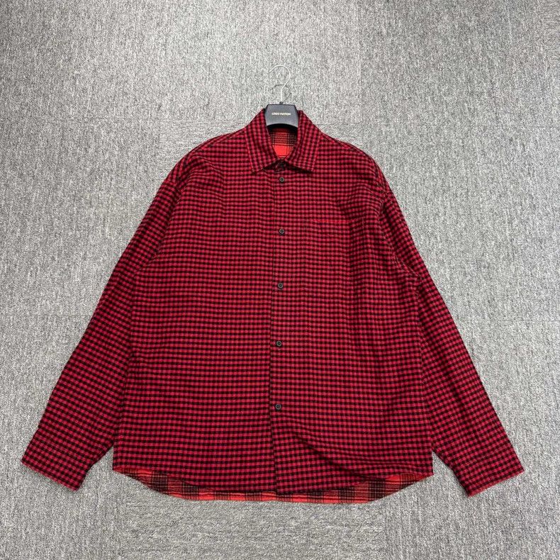 Balenciaga Balenciaga Check Reversible Shirt Size US S / EU 44-46 / 1 - 1 Thumbnail