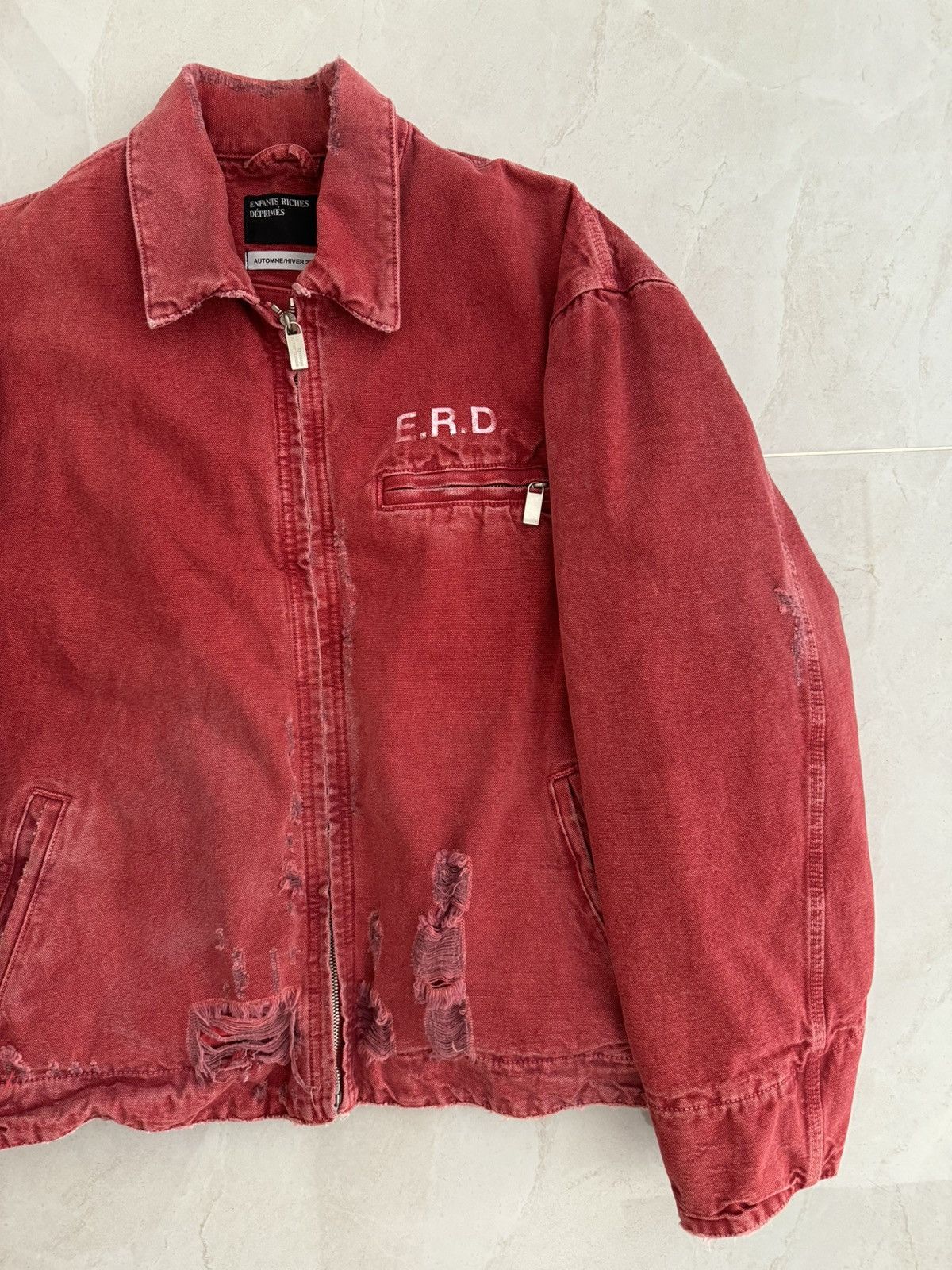 Enfants Riches Deprimes *RARE* Enfants Riches Deprimes Italian Romance Red Jacket Size US L / EU 52-54 / 3 - 6 Thumbnail