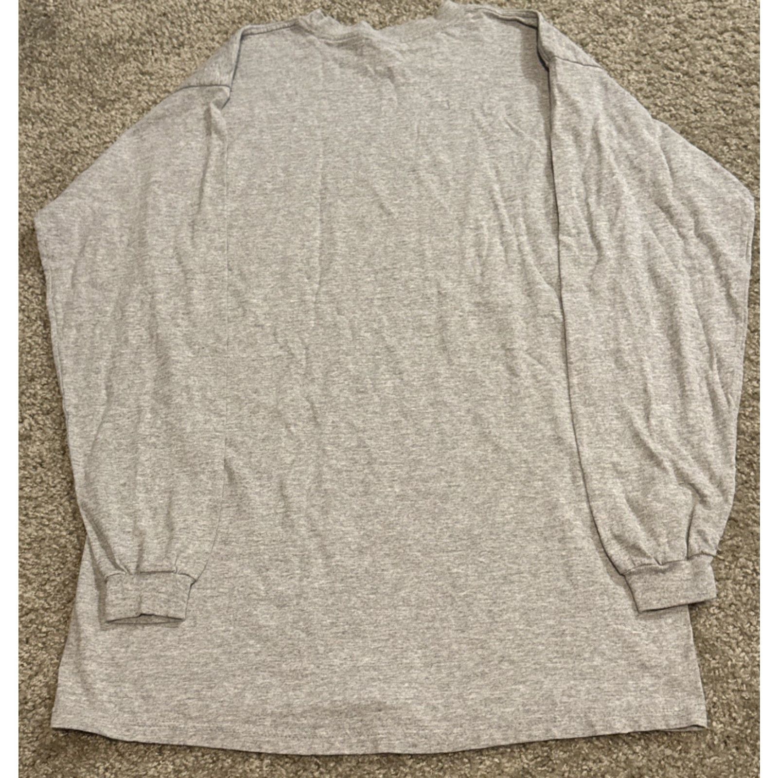 Vintage VINTAGE American Outpost T-Shirt Long Sleeve Mens M Grey 90s Y2K Search & Rescue Size US M / EU 48-50 / 2 - 5 Thumbnail