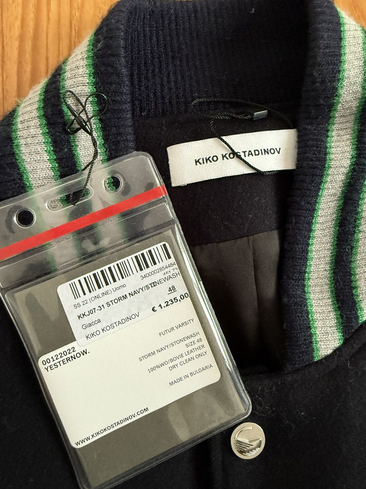 Kiko Kostadinov Futur Varsity Size US M / EU 48-50 / 2 - 3 Thumbnail