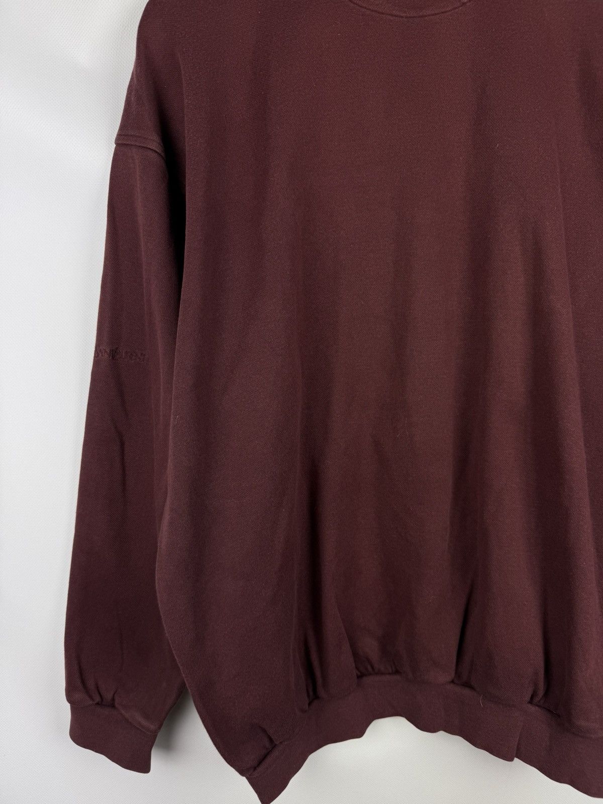 Yves Saint Laurent YSL Yves Saint Laurent Vintage 1/4 Zip Sweatshirt Pullover Size US XXL / EU 58 / 5 - 23 Thumbnail