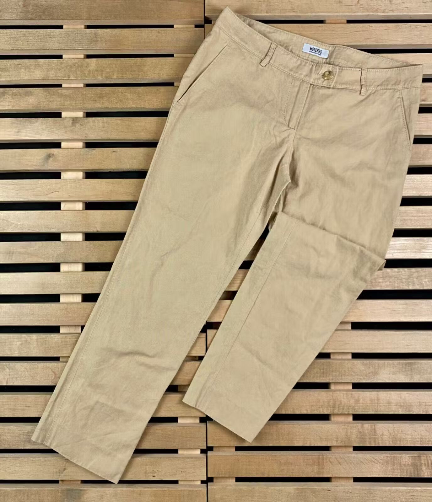Moschino Womens Pants Moschino Size Uk 10 US 8 Size 28" / US 6 / IT 42 - 1 Thumbnail