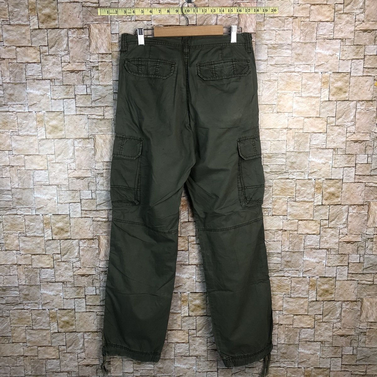 Japanese Brand Uniqlo japan vinyage utility Cargo Multipocket Pants #A343 Size US 30 / EU 46 - 16 Thumbnail