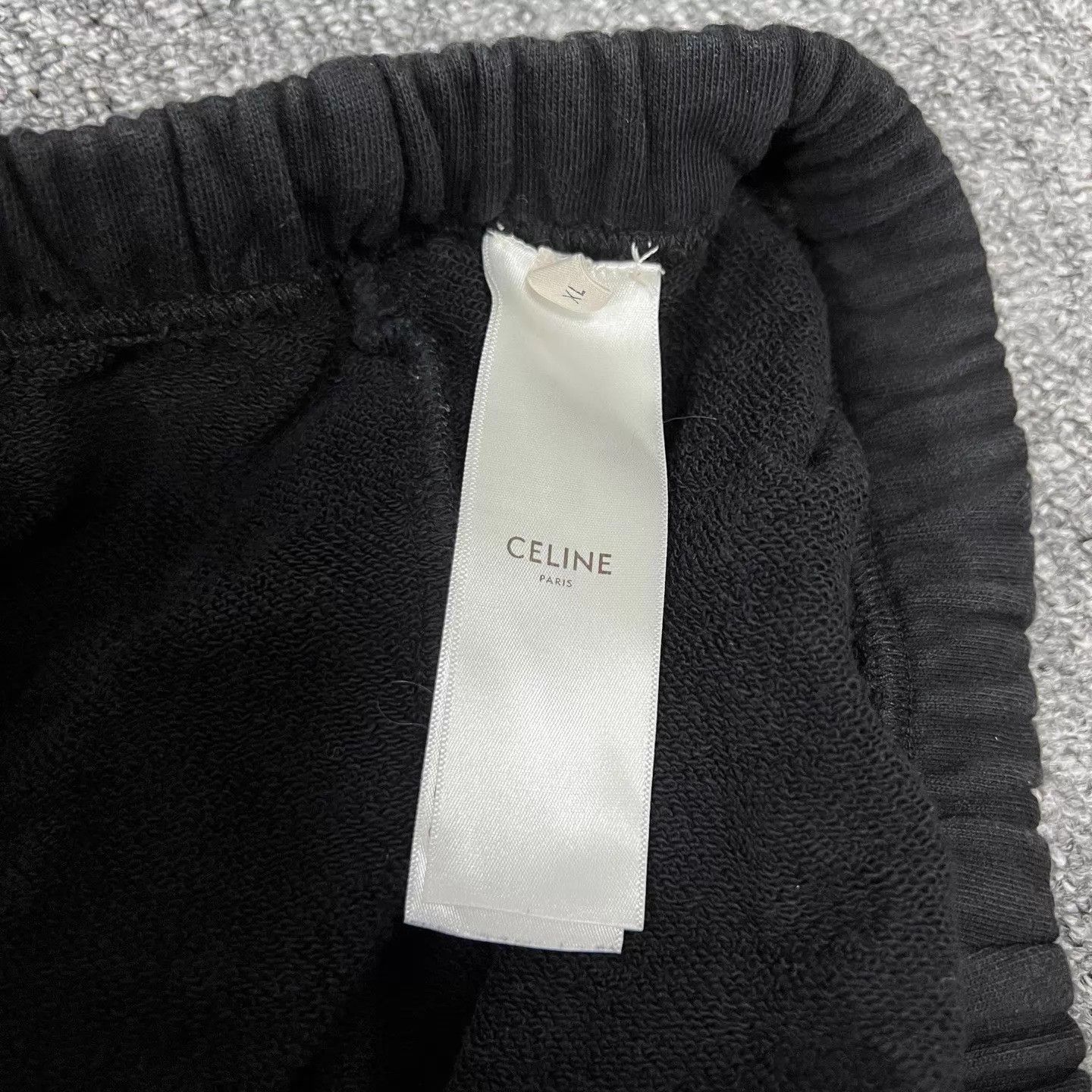 Celine Celine Logo Black Shorts XL 98 New Size 30" / US 8 / IT 44 - 6 Thumbnail