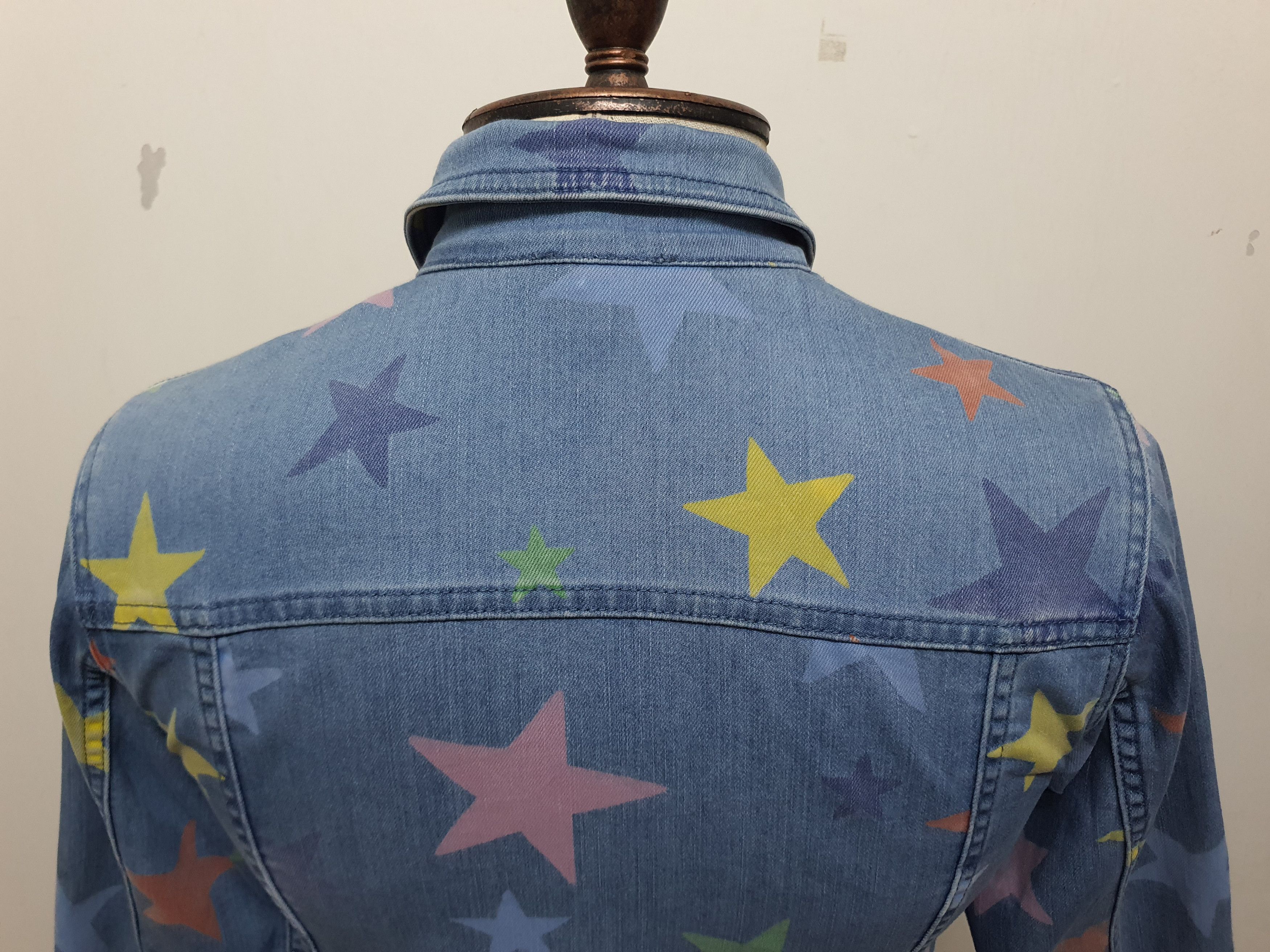 Stella McCartney STELLA McCARTNEY Stars Denim Jackets. Size XXS / US 00 / IT 34 - 8 Thumbnail