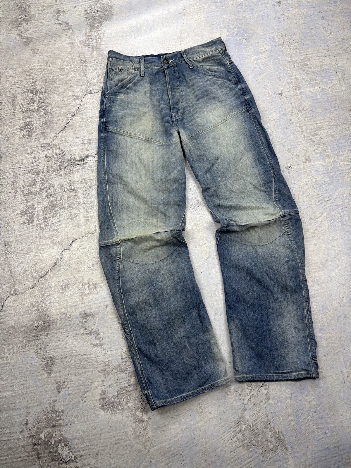G-Star G-Star RAW buckleback jeans mens pants denim vintage Y2K Size US 30 / EU 46 - 6 Thumbnail