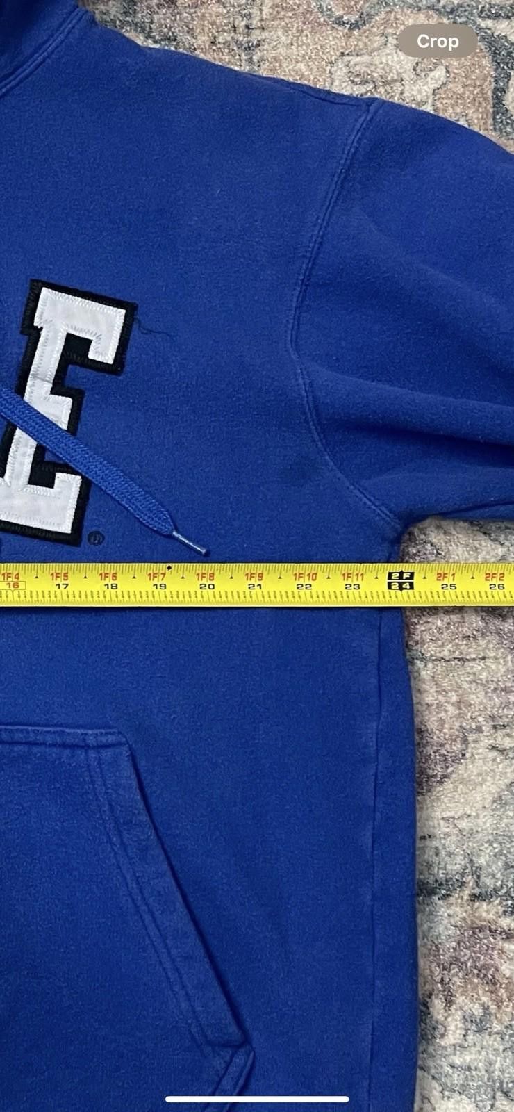 Other Y2K Duke Blue Devils Hoodie XL Sewn Logo E5 Brand Size ONE SIZE - 9 Thumbnail