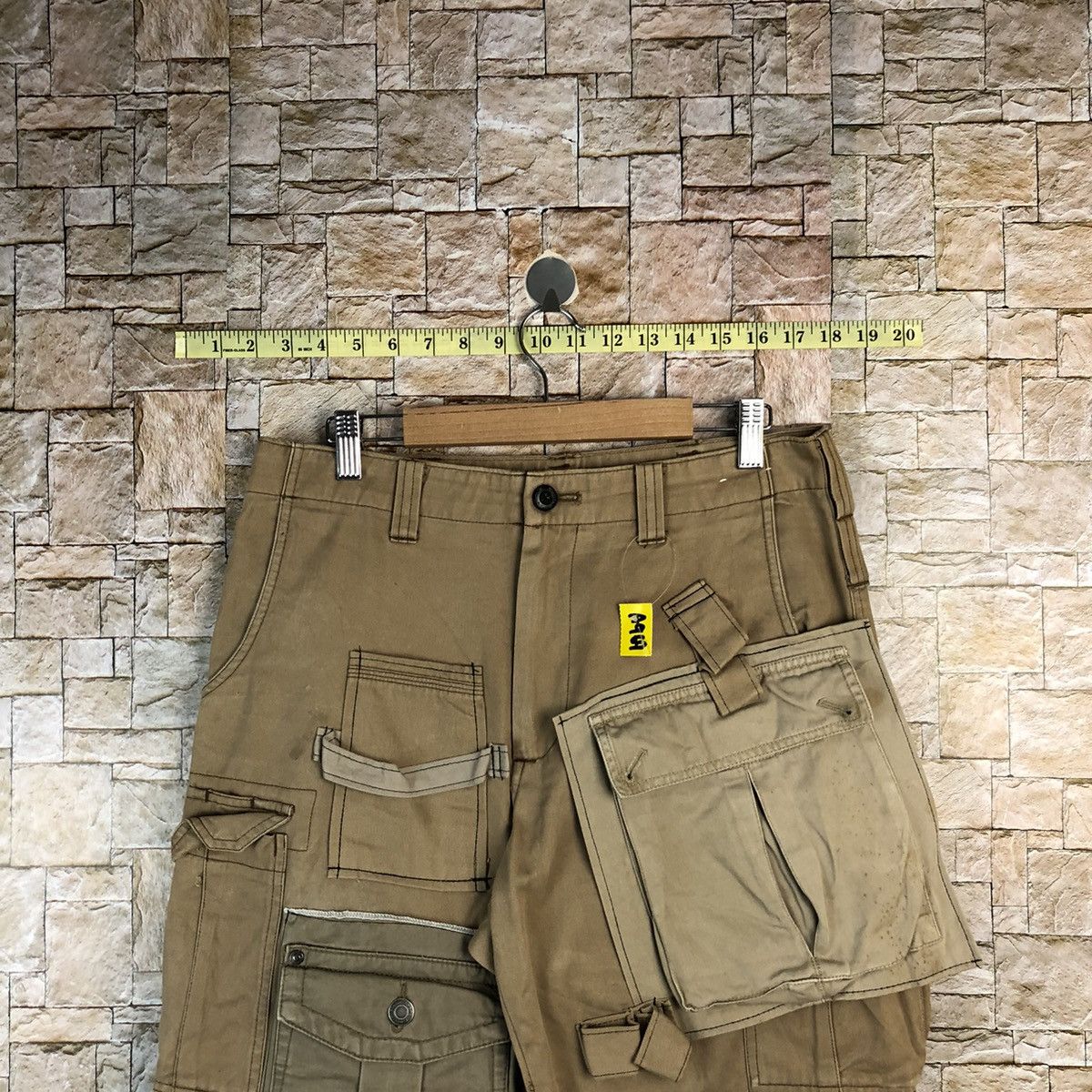 Japanese Brand DL Burtle Brown Custom Cargo Multipocket Pants #A969 Size US 30 / EU 46 - 4 Thumbnail