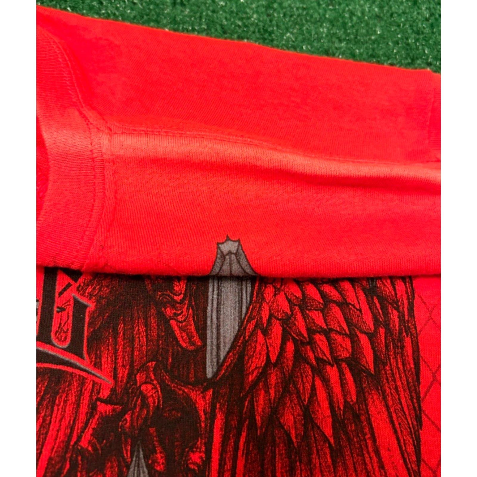 Vintage VINTAGE MMA Elite Cross Wings Shirt Mens S Red Grunge Y2K Punk 2000s UFC Raver NWT Size US S / EU 44-46 / 1 - 4 Thumbnail