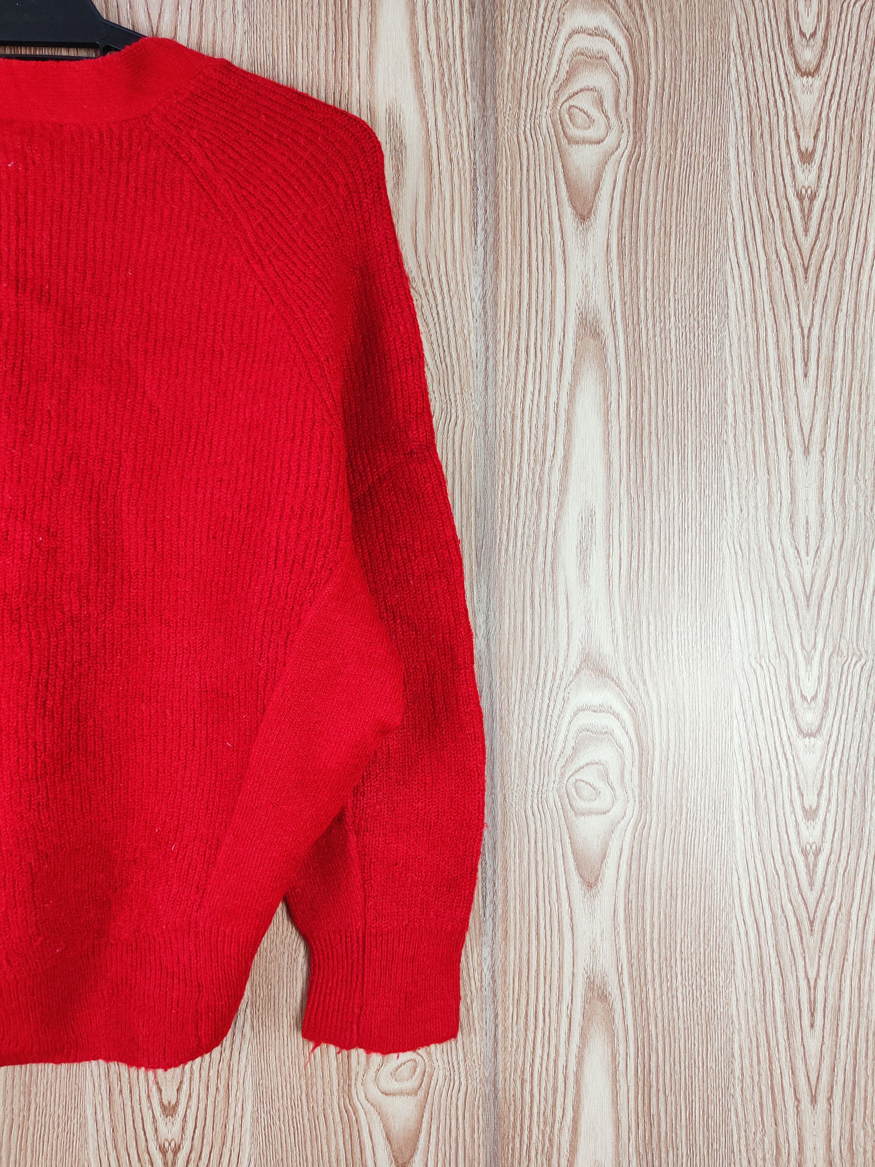 GU GU Red Knitwear Cardigan #W159 Size S / US 4 / IT 40 - 11 Thumbnail