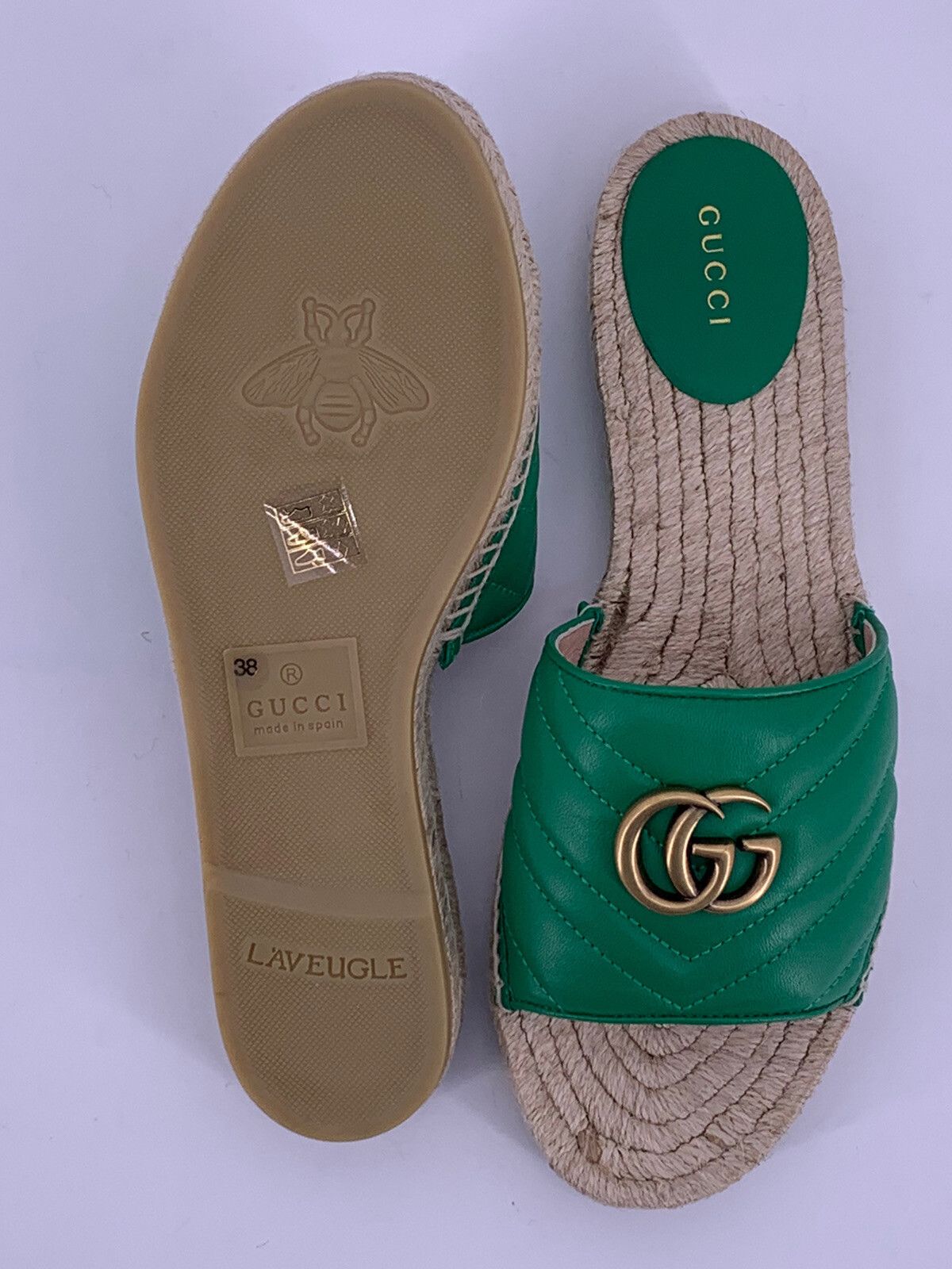 Gucci New Gucci Espadrilles Size-IT-38 / US-8 Size US 8 / IT 38 - 7 Thumbnail