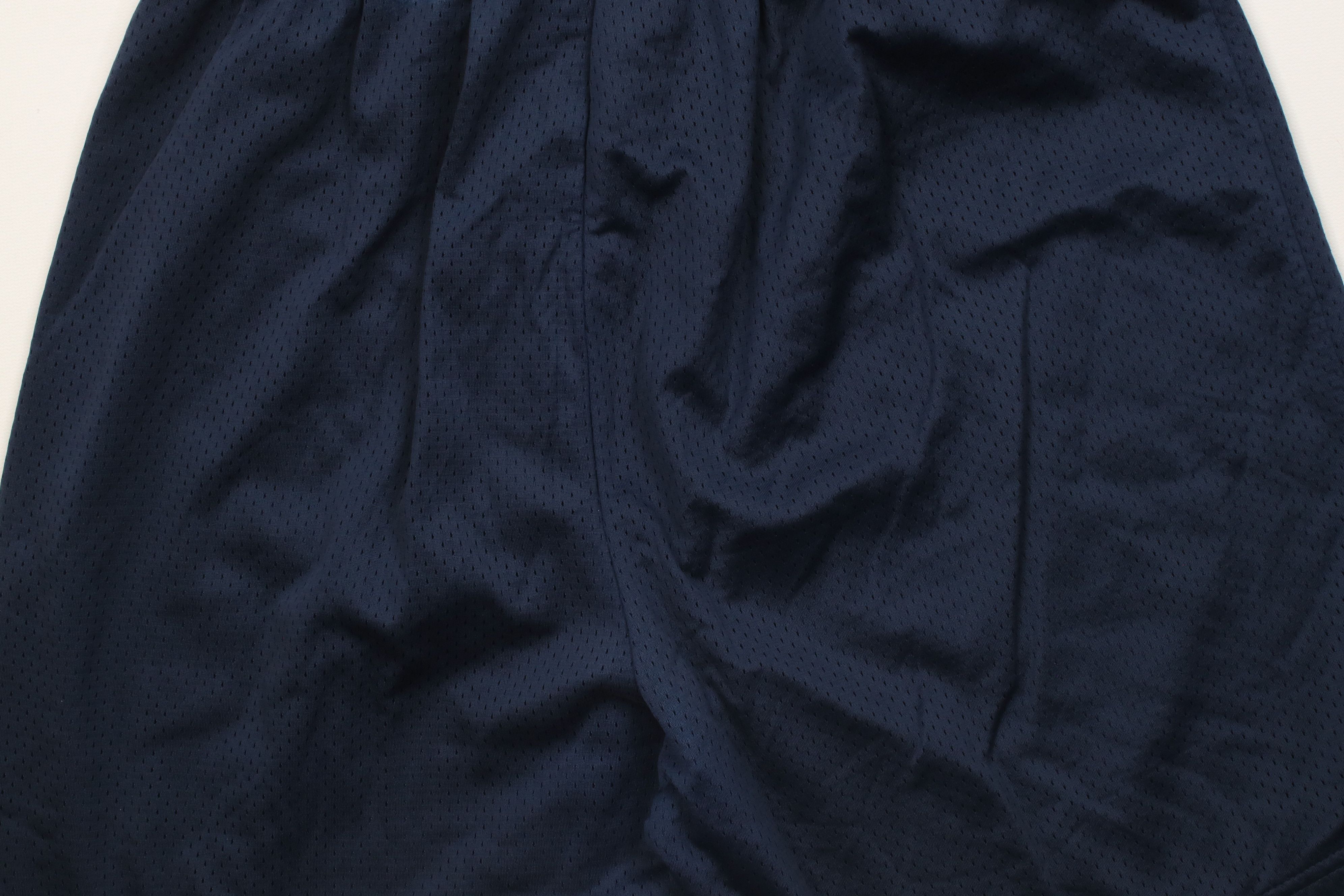Vintage Vintage 90s Y2K Streetwear Above Knee Mesh Shorts Blue Nylon Size US 32 / EU 48 - 9 Thumbnail