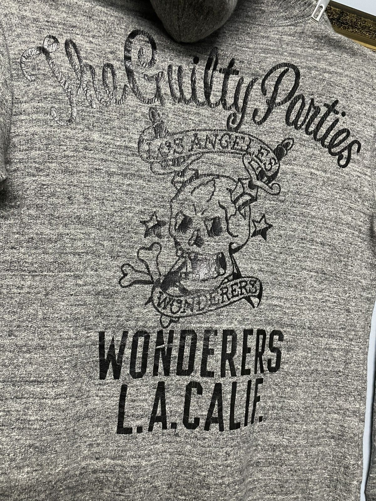 Wacko Maria Vintage Designer Wacko Maria The Guilty Parties Skull Hoodie Size US M / EU 48-50 / 2 - 5 Thumbnail
