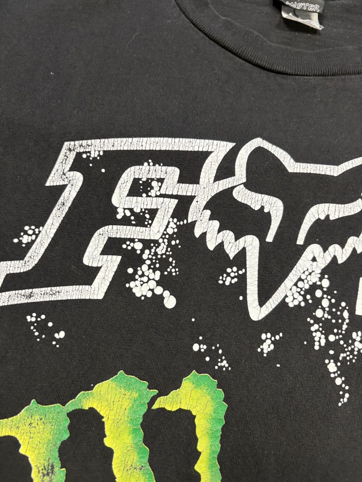 Fox Racing Fox Racing x Monster Energy Graphic T-Shirt Black Logo Tee M Size US M / EU 48-50 / 2 - 8 Thumbnail