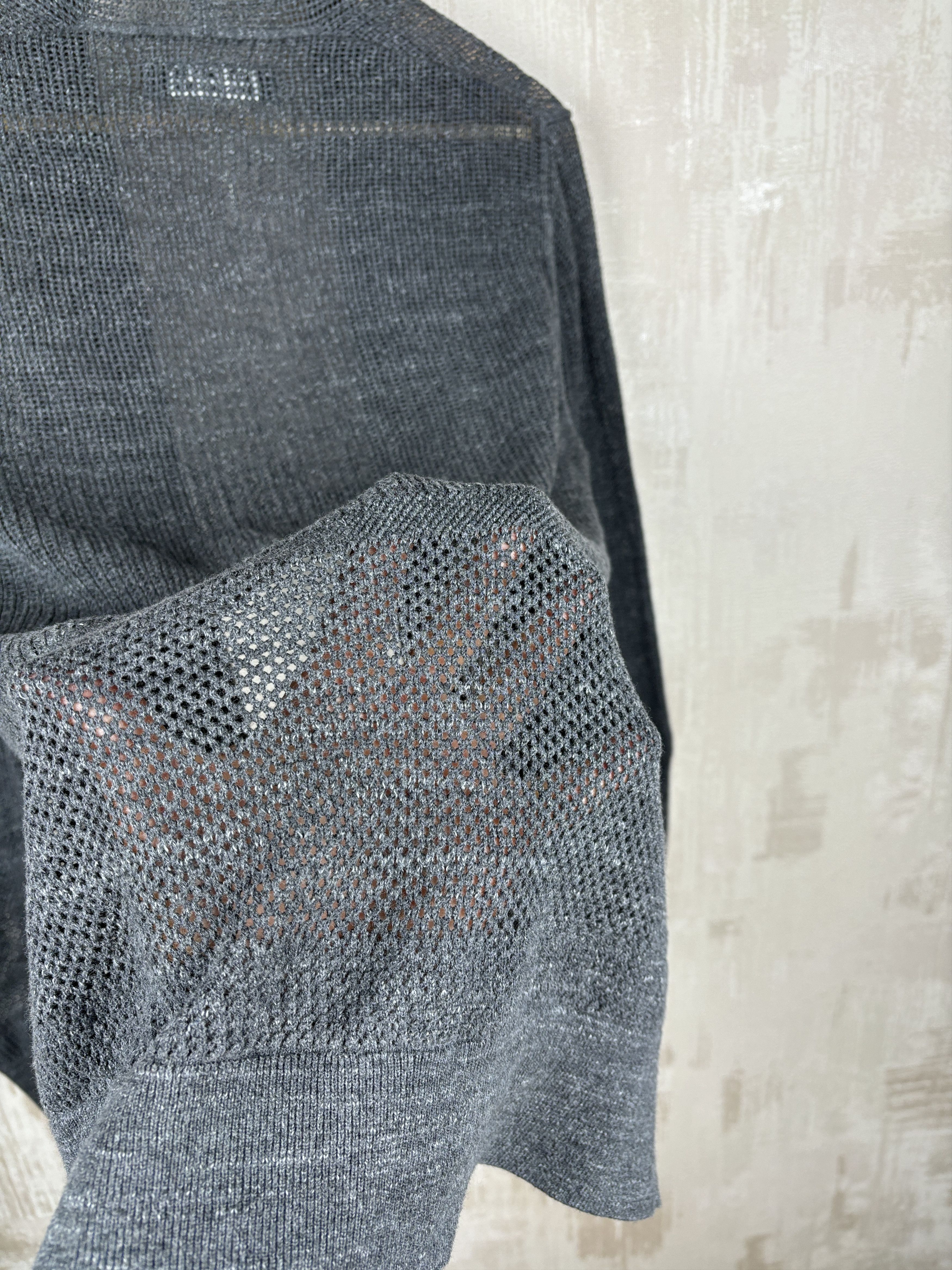 Allsaints AllSaints Dyle Cardigan Mesh Cotton Size US S / EU 44-46 / 1 - 14 Thumbnail