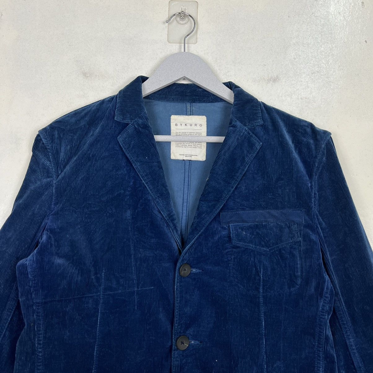KURO KURO CORDUROY MODERN INDIGO JACKET MADE IN JAPAN Size US S / EU 44-46 / 1 - 4 Thumbnail
