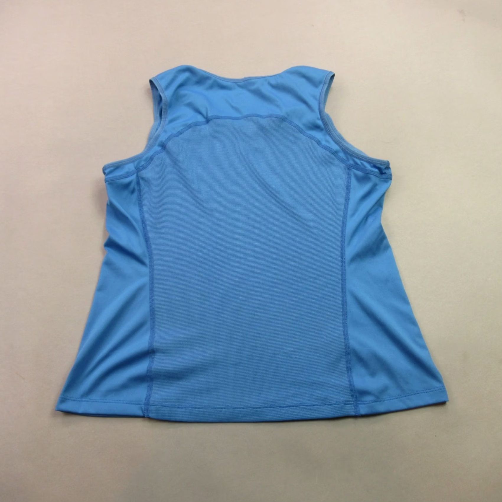 Patagonia Patagonia Shirt Mens Large Sleeveless Crew Neck Workout Lightweight Blue Striped Logo Outdoor All Seasons Breathable Knit T-Shirt Mens L Blue Size US L / EU 52-54 / 3 - 5 Thumbnail