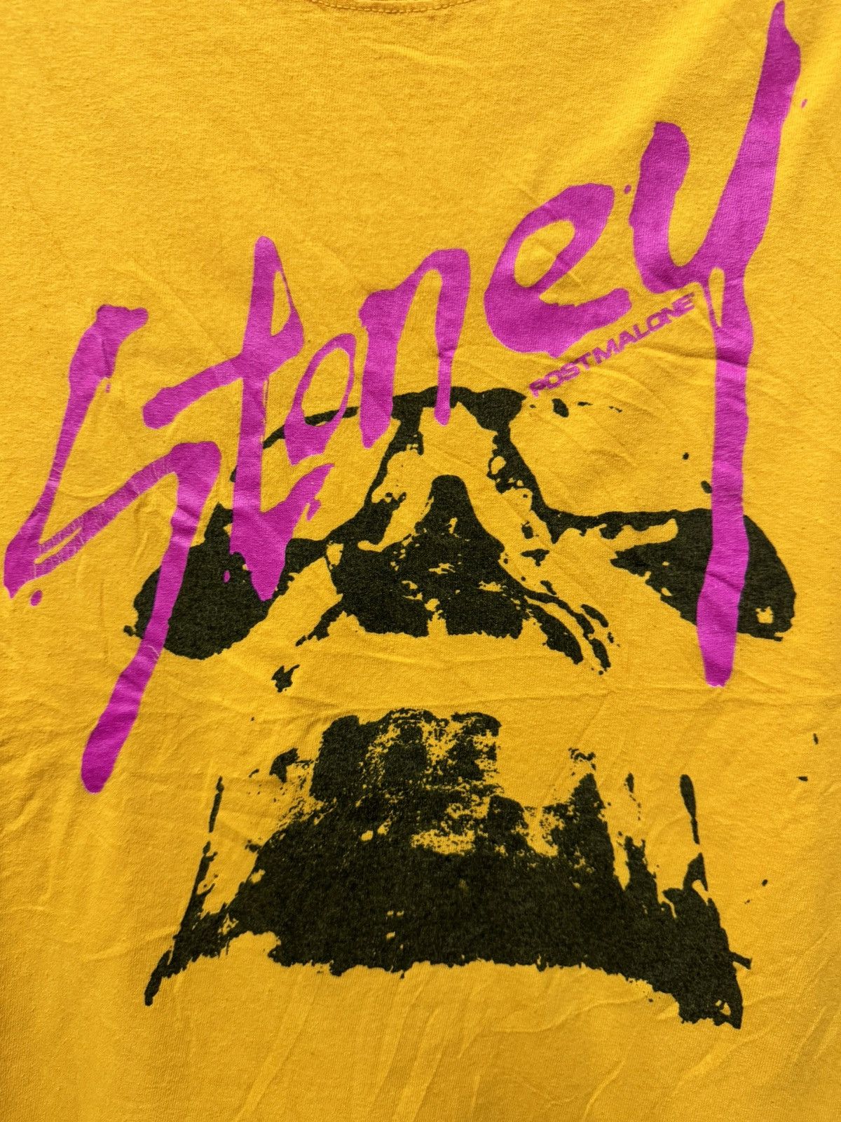 Band Tees × Rap Tees Post Malone Stoney Album Music Raptees American Size US L / EU 52-54 / 3 - 2 Thumbnail