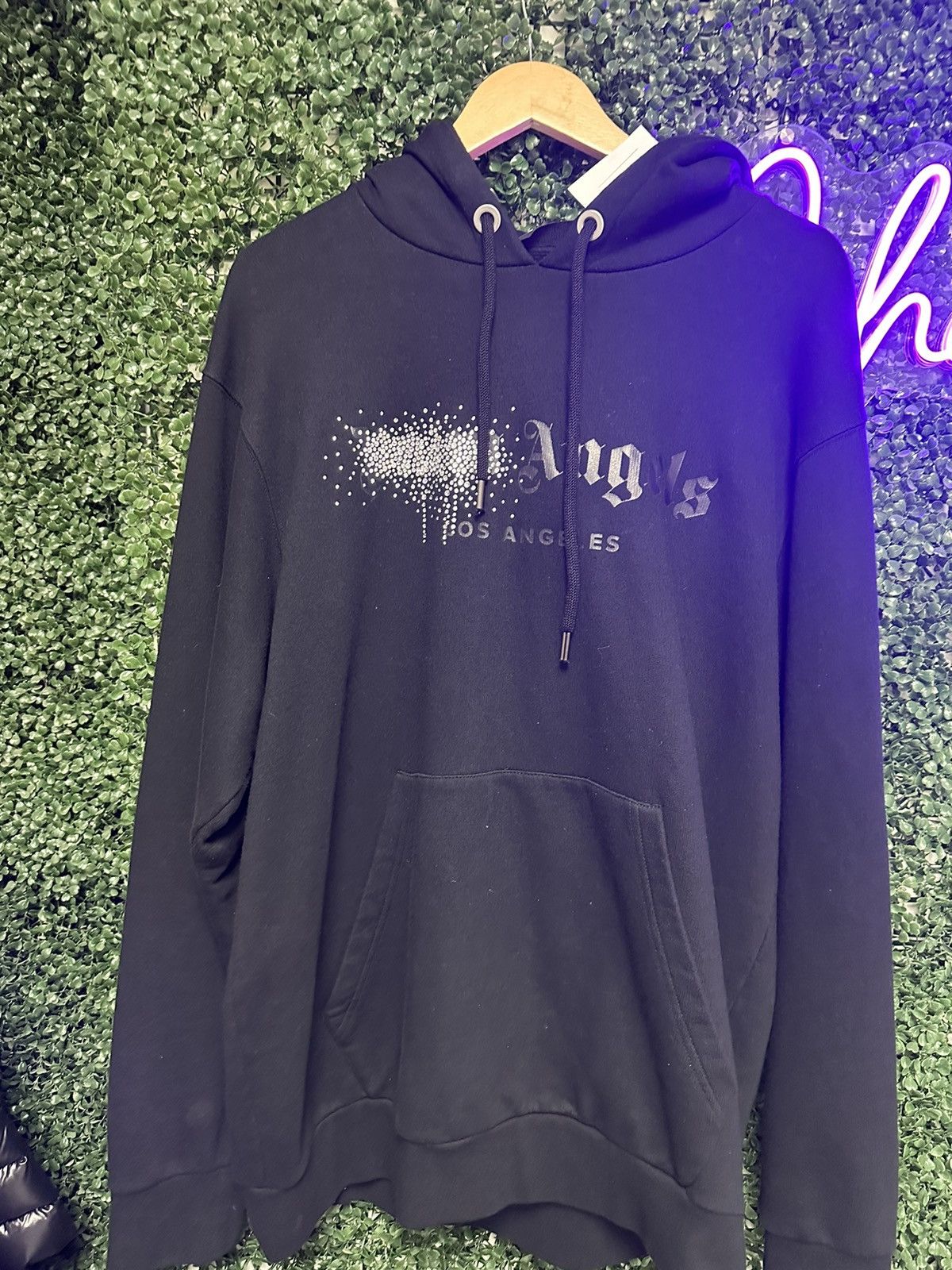 Palm Angels Palm Angels Crystal Los Angeles Sweatshirt Size US L / EU 52-54 / 3 - 1 Thumbnail