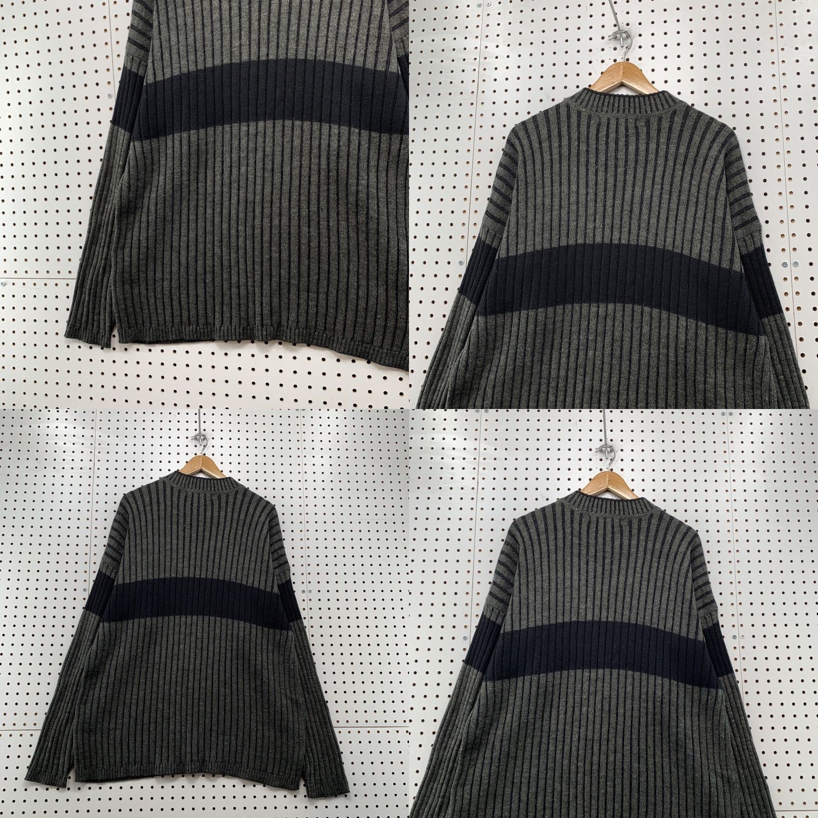 Vintage VINTAGE Bachrach Wool Blend Sweater Gray XXL Crew Neck Pullover Long Sleeve Casual Mens Size US XXL / EU 58 / 5 - 8 Thumbnail