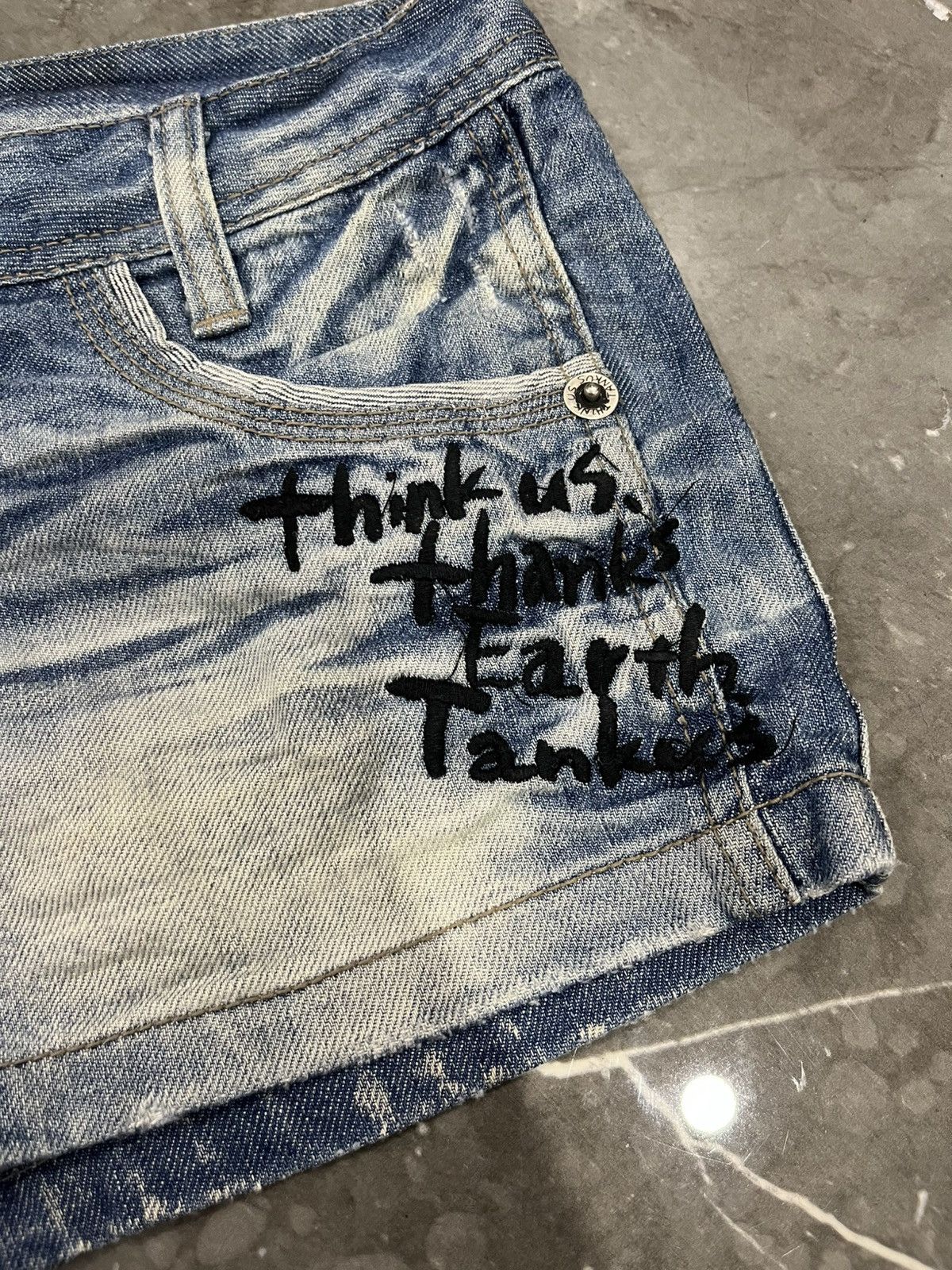 If Six Was Nine × Japanese Brand × KMRii Tankus studed vkei styled Size 31" - 3 Thumbnail