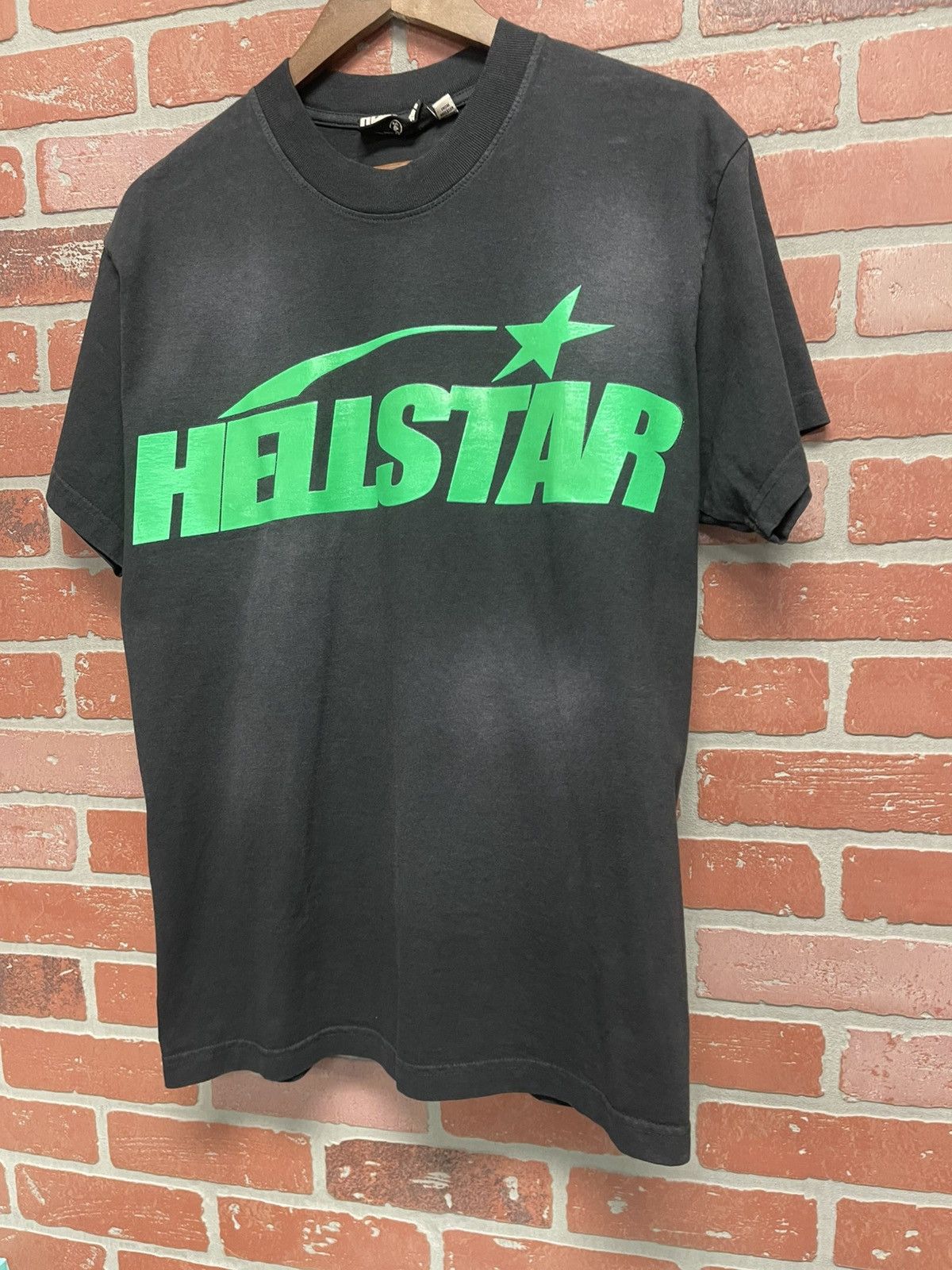 HELLSTAR Size XS - Hellstar Classic Tee Shirt Green Print Size US XS / EU 42 / 0 - 3 Thumbnail