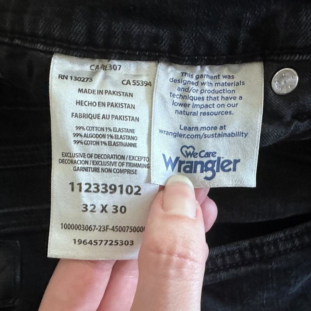 Wrangler Wrangler Men’s Bootcut Jean in Night Fever Black Size US 32 / EU 48 - 7 Thumbnail