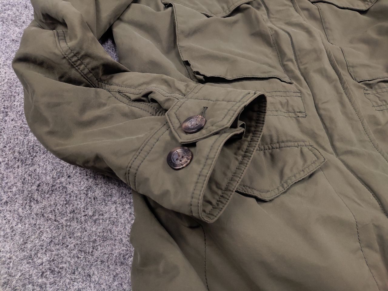 Diesel Diesel superior protection Military M65 Parka hoodie jacket Size L / US 10 / IT 46 - 10 Thumbnail