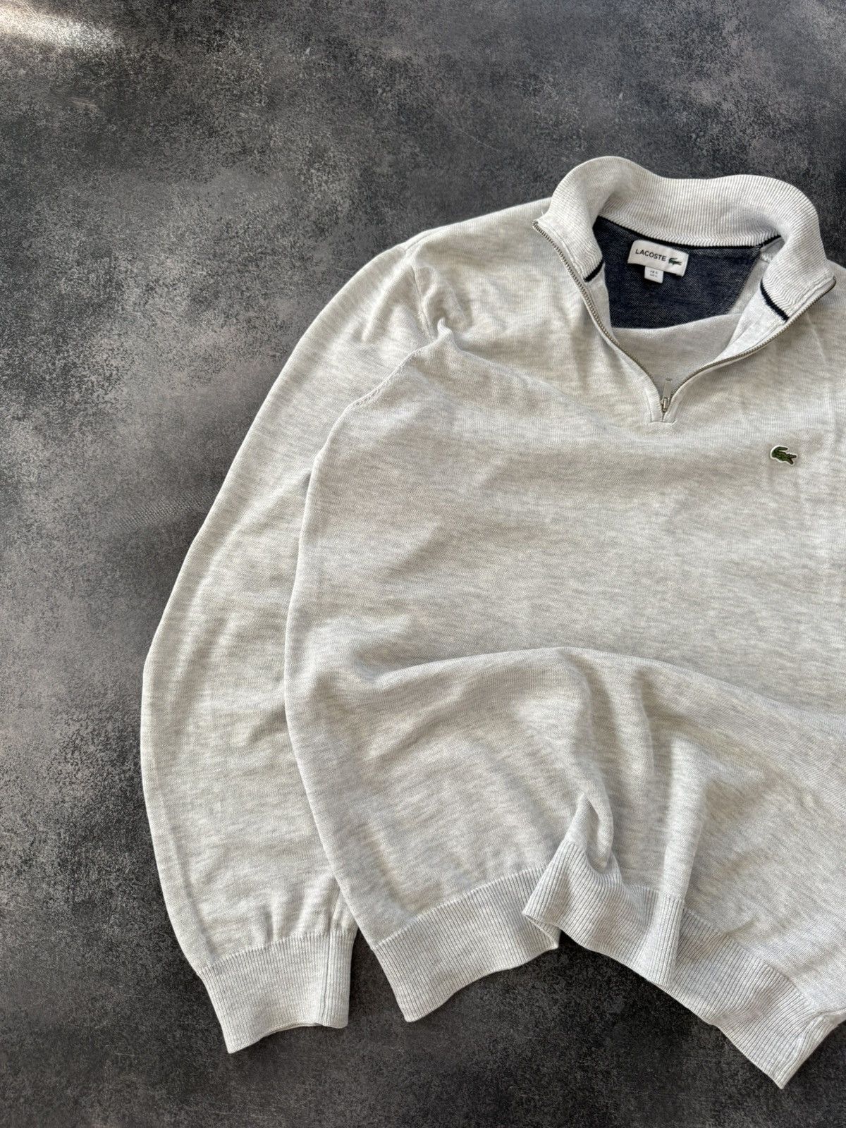 Lacoste Lacoste sweater 1/4 zip up Size US L / EU 52-54 / 3 - 2 Thumbnail