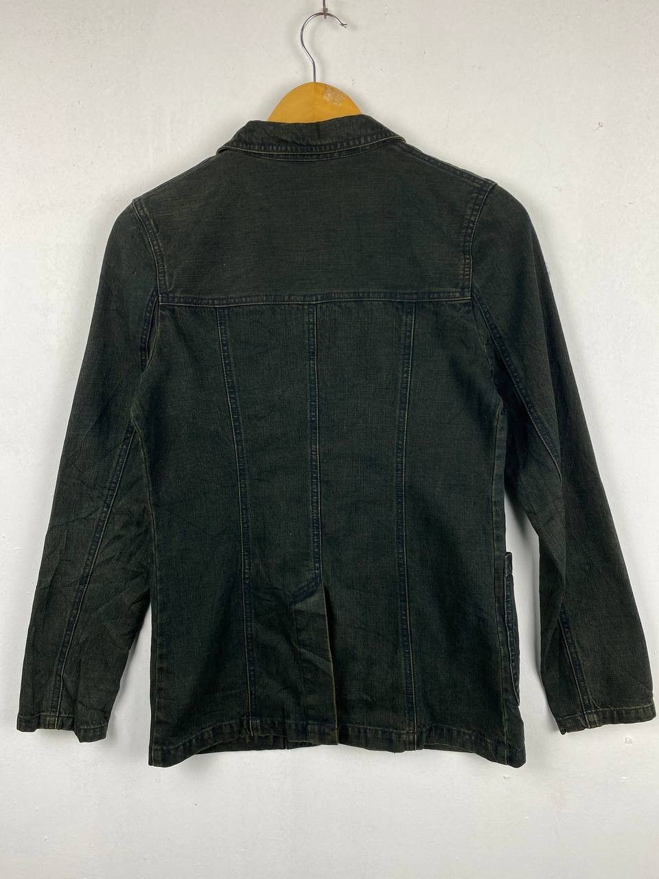 Japanese Brand gaminerie japanese brand double collar denim jacket Size US S / EU 44-46 / 1 - 7 Thumbnail