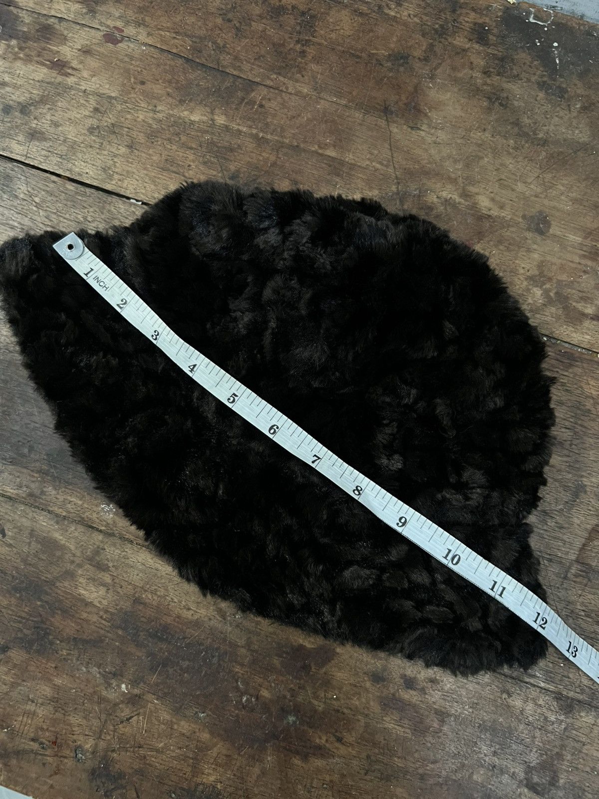 Japanese Brand Fur Bucket Hat Leopard Pattern Size ONE SIZE - 9 Thumbnail