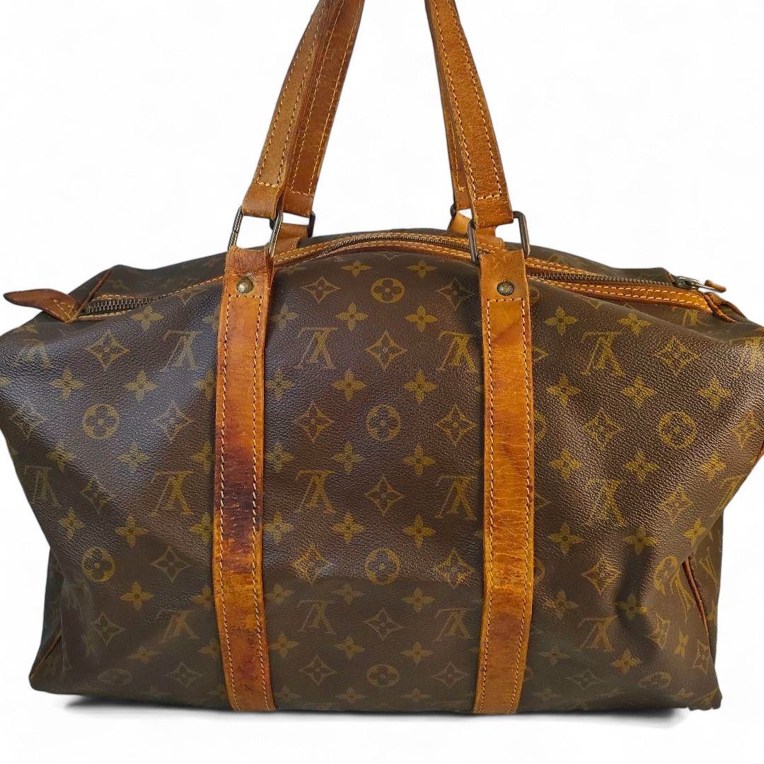 Louis Vuitton Louis Vuitton - Sax Pool 45 Leather Monogram Boston Handbag Size ONE SIZE - 2 Thumbnail