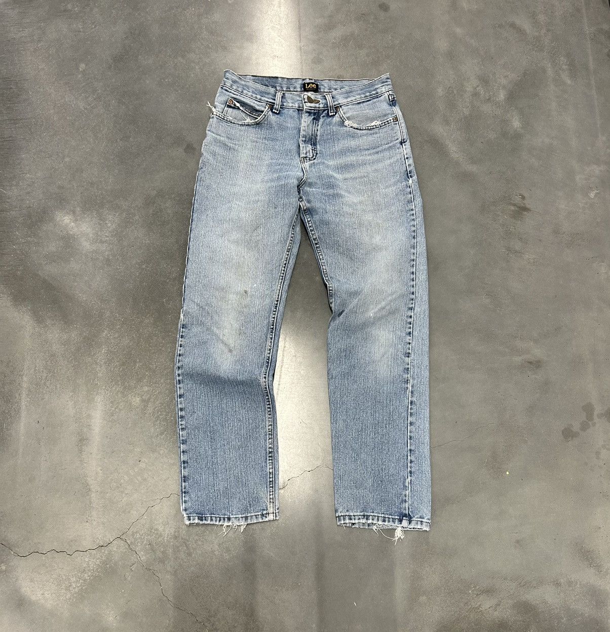 Lee Lee blue denim jeans Size US 30 / EU 46 - 1 Thumbnail