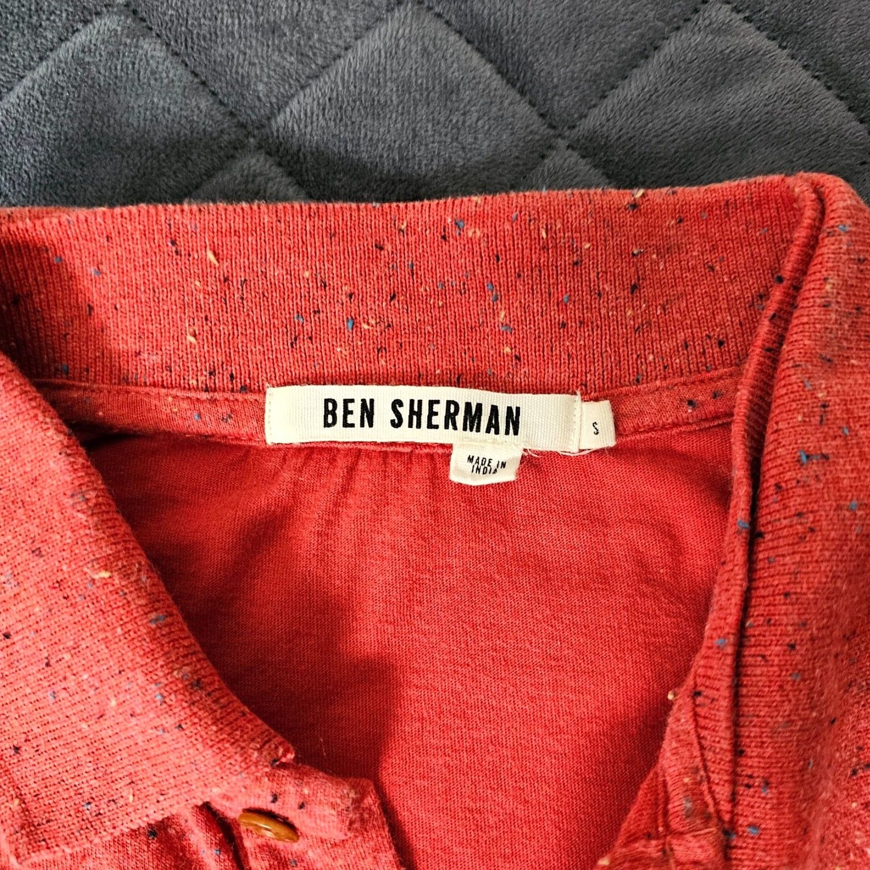 Ben Sherman VINTAGE Ben Sherman Polo Shirt Men’s Short Sleeve Casual Cotton Size S Red Spotted Size US S / EU 44-46 / 1 - 2 Thumbnail