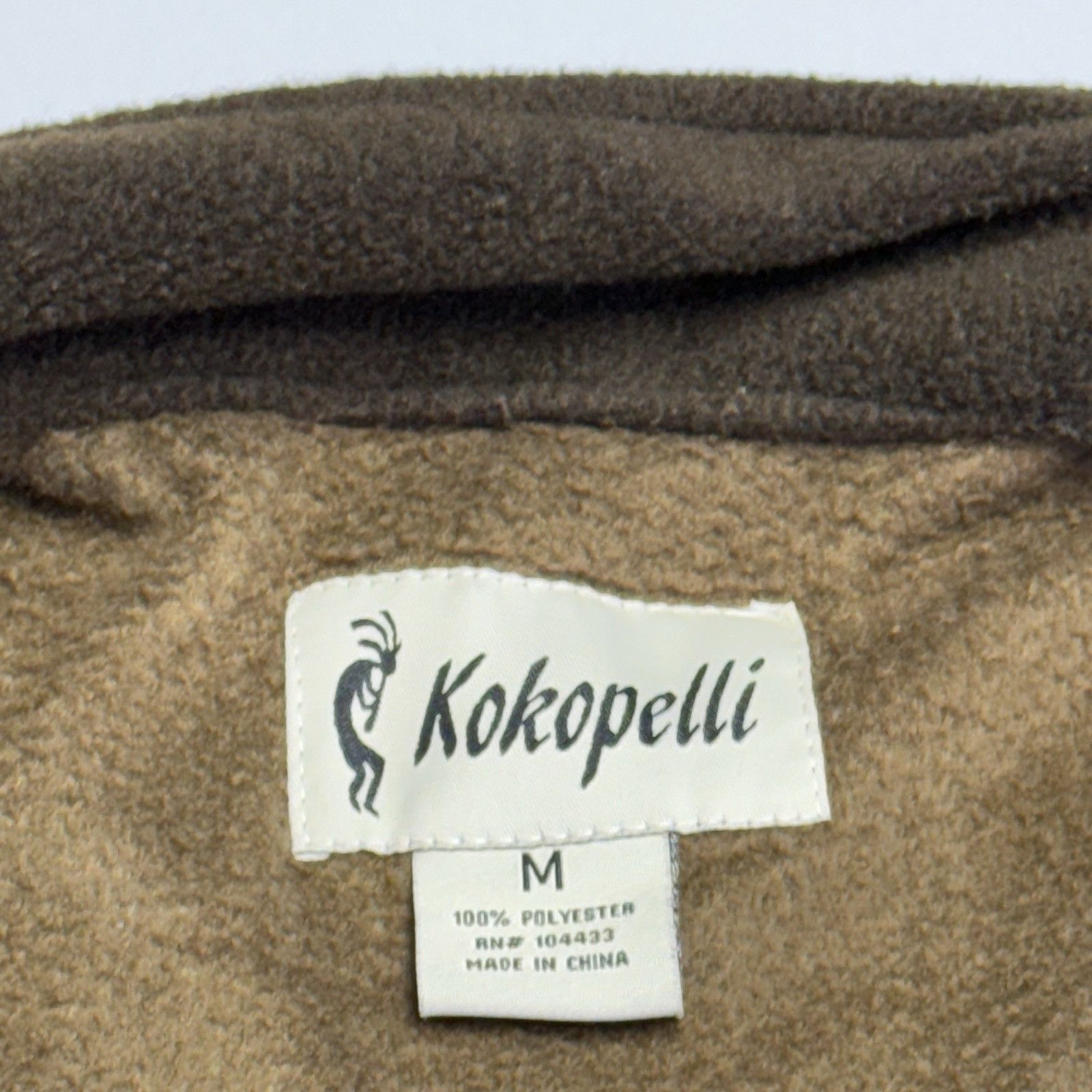 Vintage Kokopelli Fleece Jacket Mens Medium Beach Palm Trees Full Zi Size US M / EU 48-50 / 2 - 8 Thumbnail