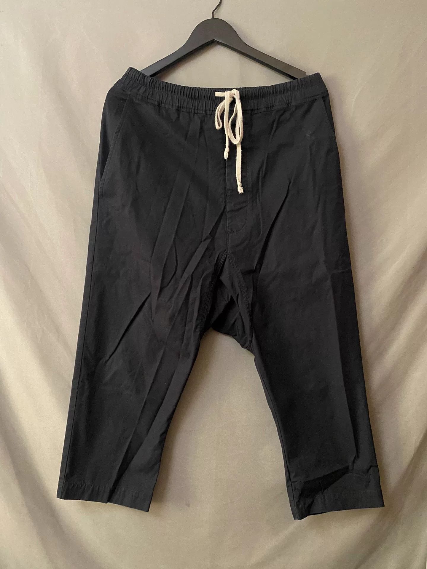 Rick Owens rick owens cropped pants size 48 Size US 38 / EU 54 - 1 Thumbnail