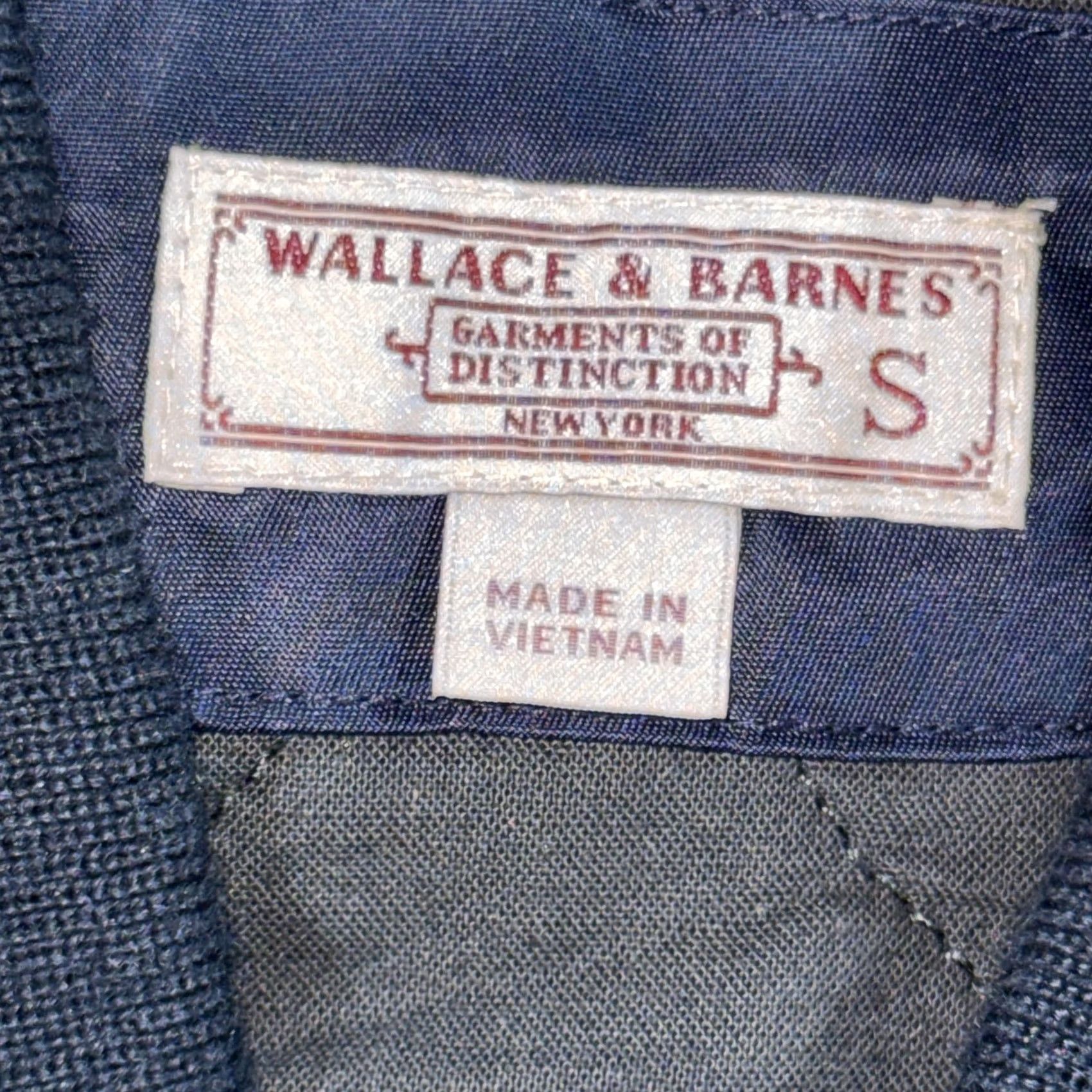 Wallace & Barnes Wallace & Barnes Jacket Mens Small Blue Nylon Bomber Insulated PrimaLoft Size US S / EU 44-46 / 1 - 3 Thumbnail