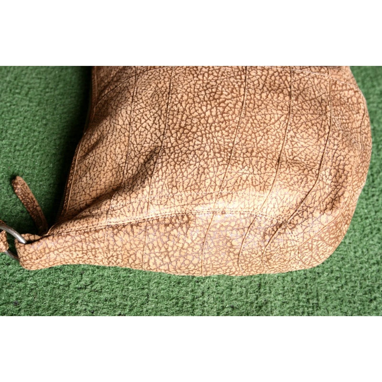 Vintage PACCO Kangaroo Leather Shoulder Bag - Brown - Made in Australia - Women - 16x13in - Zip Closure Size ONE SIZE - 4 Thumbnail