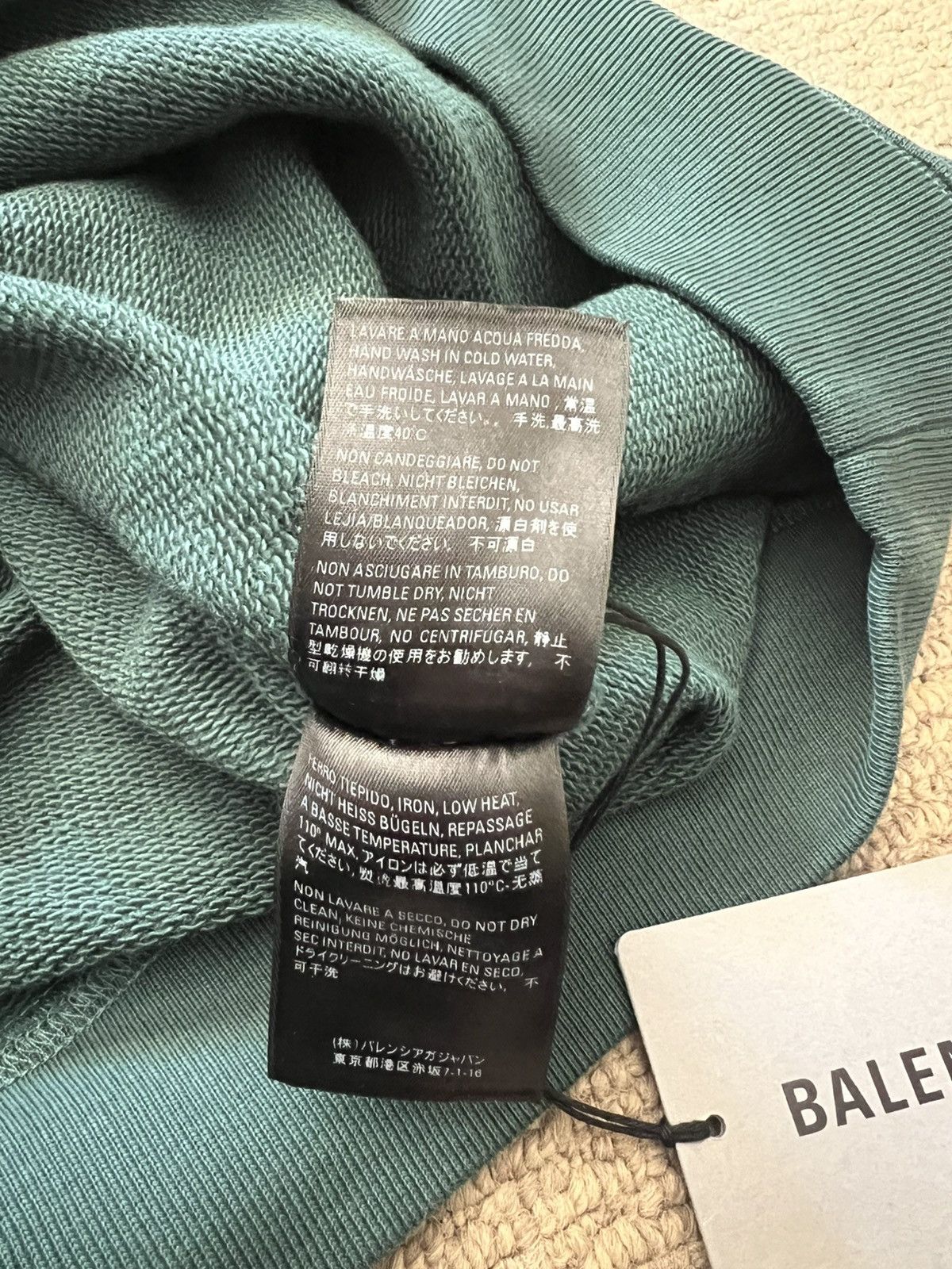 Balenciaga Balenciaga Logo Hoodie Size US L / EU 52-54 / 3 - 4 Thumbnail