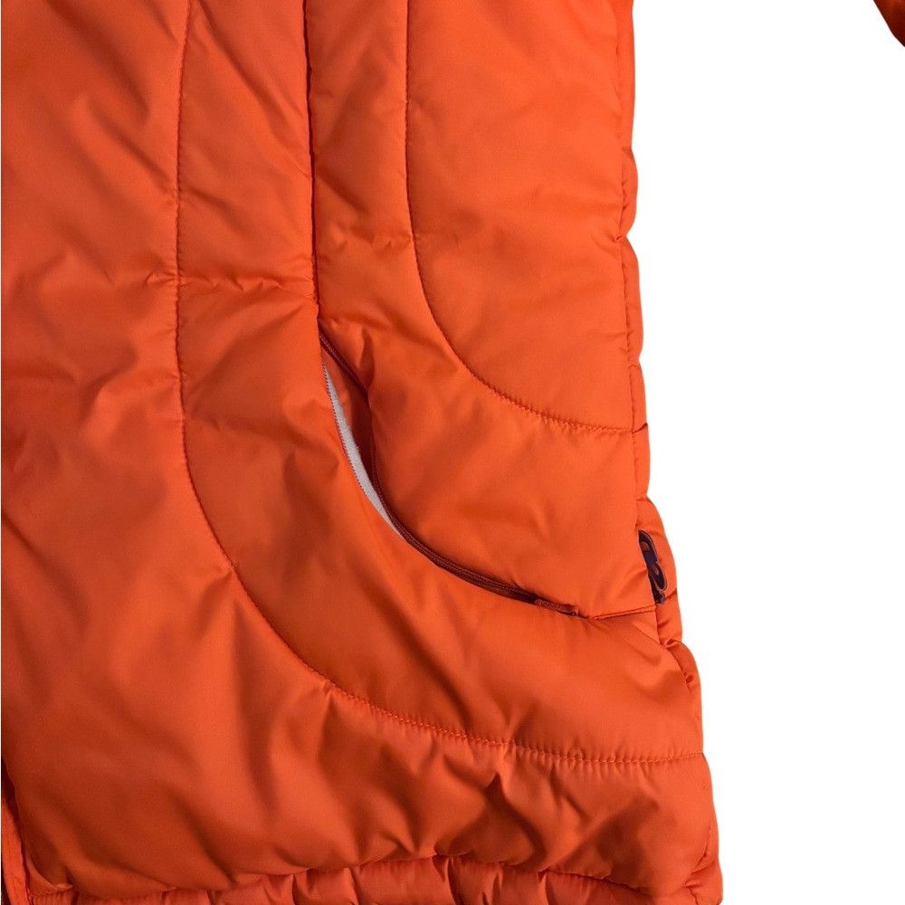 Other Authentic Y2K Antidote Vibrant Orange Quilted Puffer Jacket Size L / US 10 / IT 46 - 5 Thumbnail