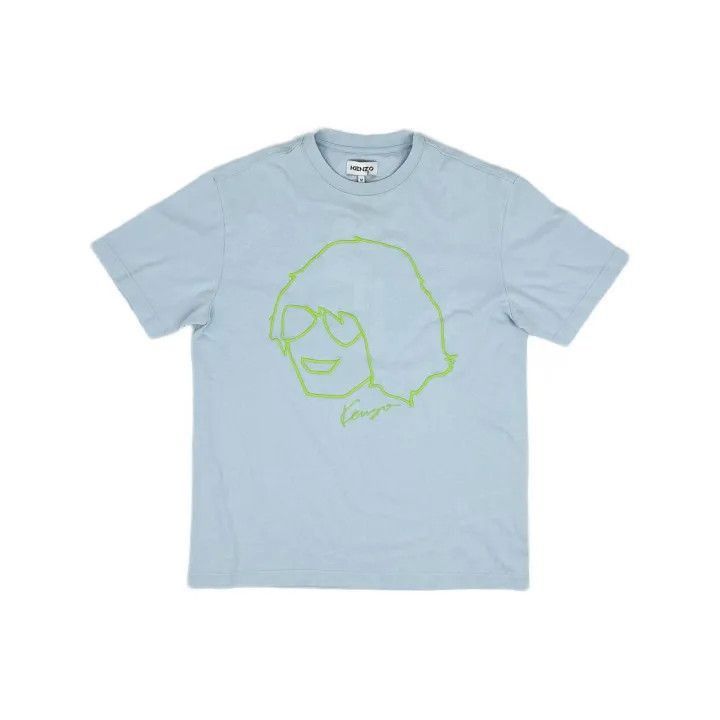 Kenzo Kenzo SS22 Blue Short Sleeve T-Shirt -2507 Size US M / EU 48-50 / 2 - 2 Thumbnail